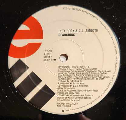 Pete Rock & C.L. Smooth - Searching | Near Mint (NM) Very Good Plus (VG+)-