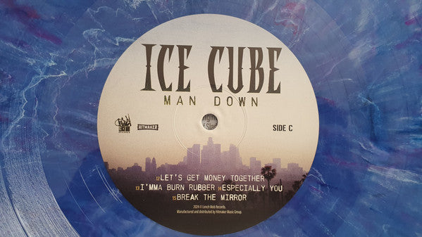 Ice Cube - Man Down (BLUE MARBLE VINYL 2xLP LENCH MOB 9010974030386 2025) | Near Mint (NM or M-) Near Mint (NM)-