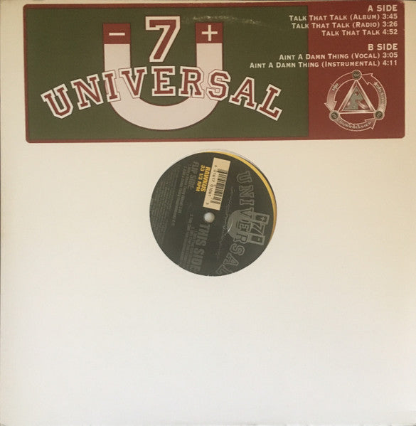 7 Universal - Talk That Talk / Aint A Damn Thing (VINYL) | Near Mint (NM) Generic-