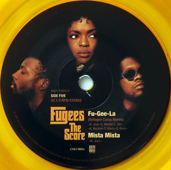 Fugees - The Score (2XVMP ORANGE/BLACK SPLIT VINYL) | Near Mint (NM) Very Good Plus (VG+)-