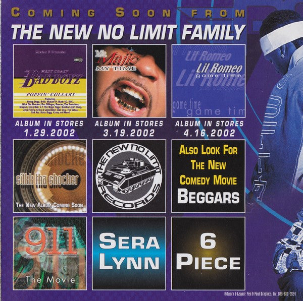 Master P - Game Face (CD) | Near Mint (NM) Near Mint (NM)-