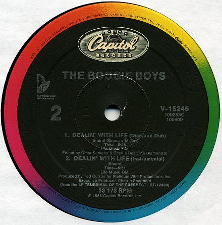 Boogie Boys - Dealin' With Life | Near Mint (NM) Excellent (EX)-