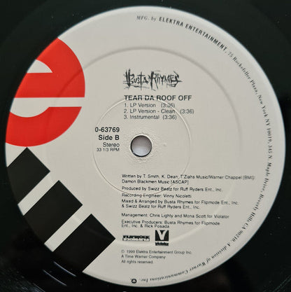 Busta Rhymes - What's It Gonna Be?! / Tear Da Roof Off ( 12" VINYL) | Near Mint (NM) Excellent+ (EX+)-