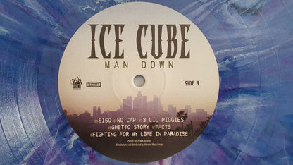 Ice Cube - Man Down (BLUE MARBLE VINYL 2xLP LENCH MOB 9010974030386 2025) | Near Mint (NM or M-) Near Mint (NM)-