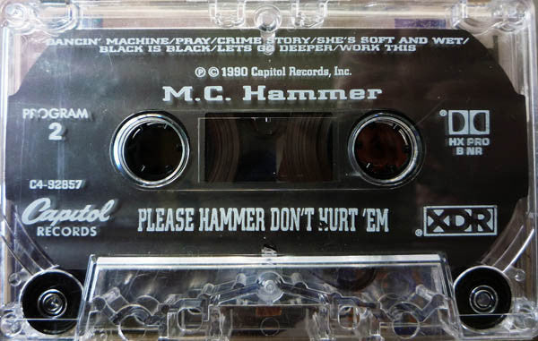 MC Hammer - Please Hammer Don't Hurt 'Em *CASSETTE* | Near Mint (NM) Near Mint (NM)-