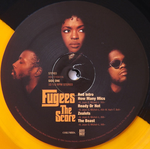 Fugees - The Score (2XVMP ORANGE/BLACK SPLIT VINYL) | Near Mint (NM) Very Good Plus (VG+)-