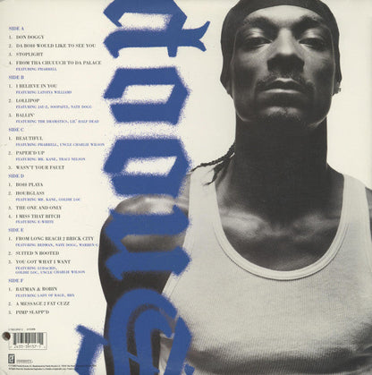 Snoop Dogg - Paid Tha Cost To Be Da Bo$ (VINYL 3xLP DOGGY STYLE 7243 5 39157 1 1 2002) | USED Near Mint (NM or M-) Excellent (EX)-