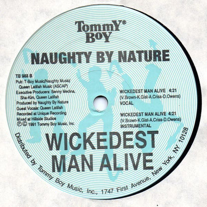 Naughty By Nature - O.P.P. (VINYL 12" TOMMY BOY TB 988 1991) | USED Near Mint (NM or M-) Generic-