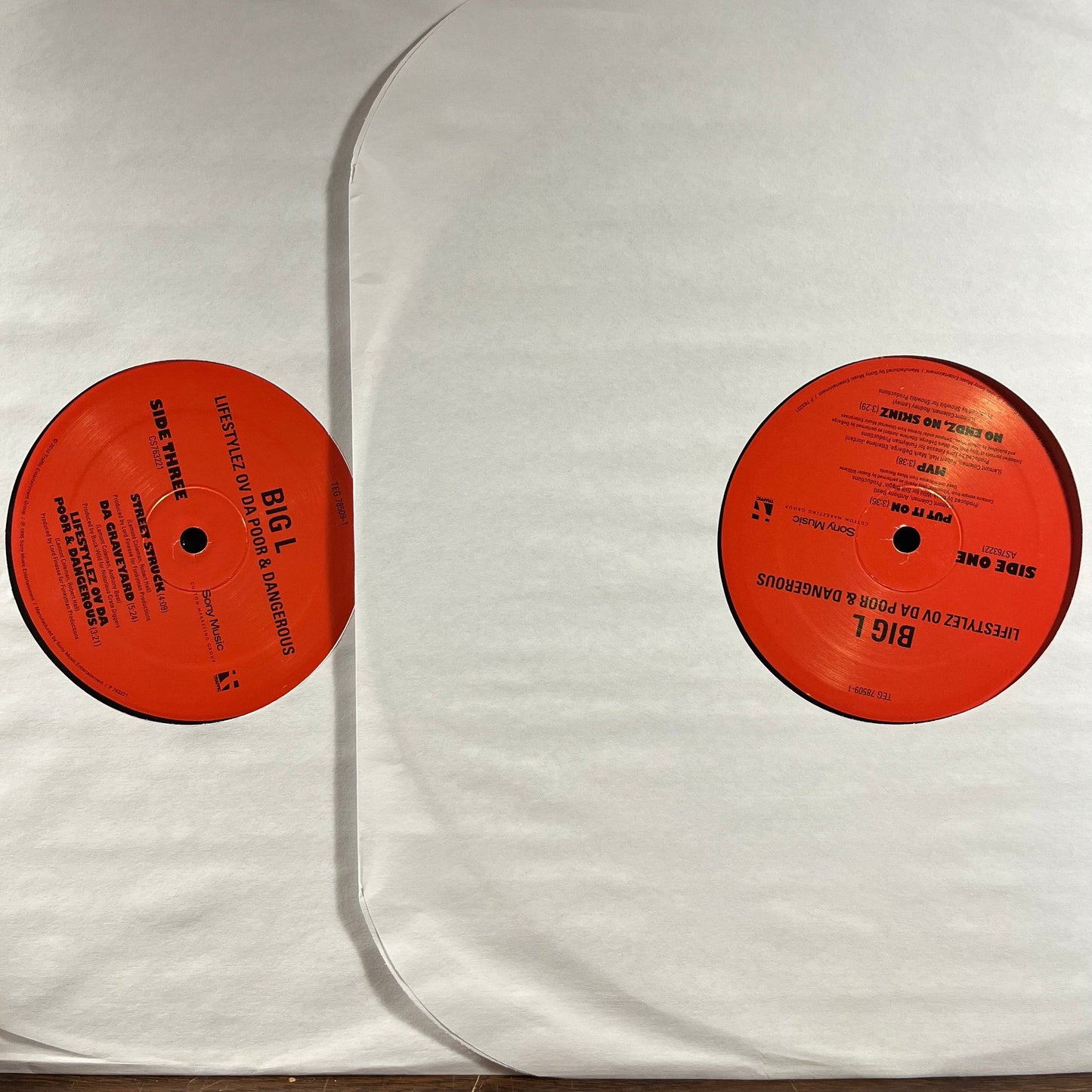 Big L - Lifestylez Ov Da Poor & Dangerous (2xVINYL) | Near Mint (NM) Near Mint (NM)-