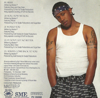 Master P - Ghetto Postage (CD) | Very Good Plus (VG+) Near Mint (NM)-