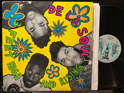 De La Soul - 3 Feet High And Rising (VINYL LP TOMMY BOY TB 1019 1989) | Very Good (VG) Excellent (EX)-