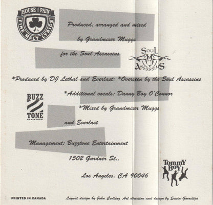 House Of Pain - Jump Around & House Of Pain Anthem (CASSETTE) | Very Good (VG) Very Good Plus (VG+)-
