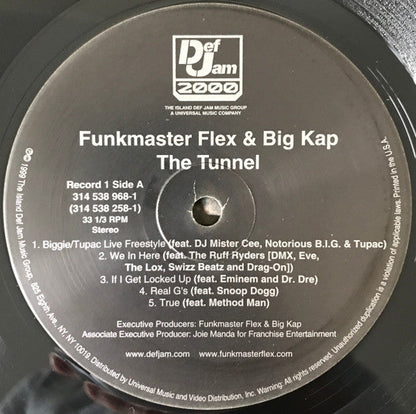 Funkmaster Flex - The Tunnel (VINYL *RECORD 1 ONLY*) | Very Good (VG) Generic-