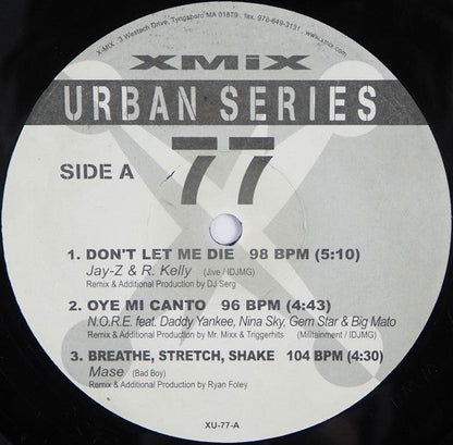 Various - X-Mix Urban Series 77 (VINYL 12") | Near Mint (NM or M-) Near Mint (NM)-