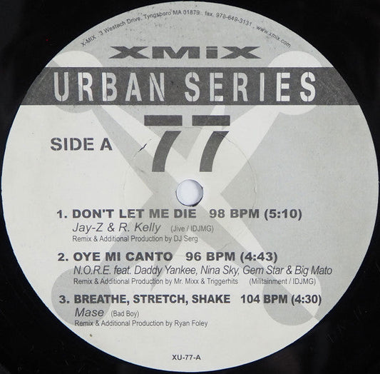 Various - X-Mix Urban Series 77 (VINYL 12") | Near Mint (NM or M-) Near Mint (NM)-
