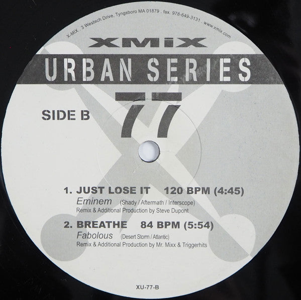 Various - X-Mix Urban Series 77 (VINYL 12") | Near Mint (NM or M-) Near Mint (NM)-