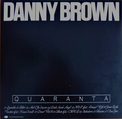 Danny Brown (2) - Quaranta | Mint (M) Mint (M)-
