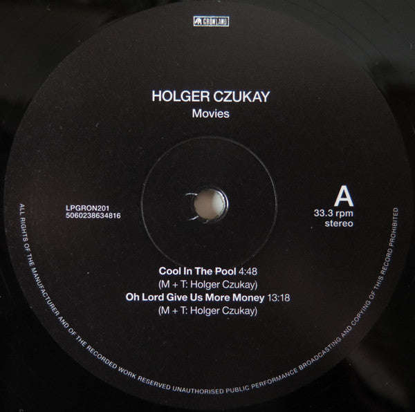 Holger Czukay - Movies | Mint (M) Mint (M)-