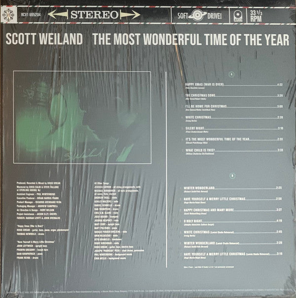 Scott Weiland - The Most Wonderful Time Of The Year | Mint (M) Mint (M)-