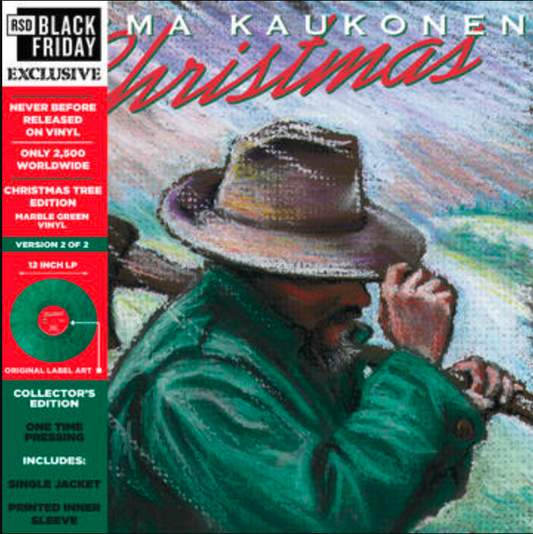 Kaukonen, Jorma - Christmas… "Christmas Tree Edition" (2 of 2 versions) (RSD 11/26/21) | Mint (M) Mint (M)-