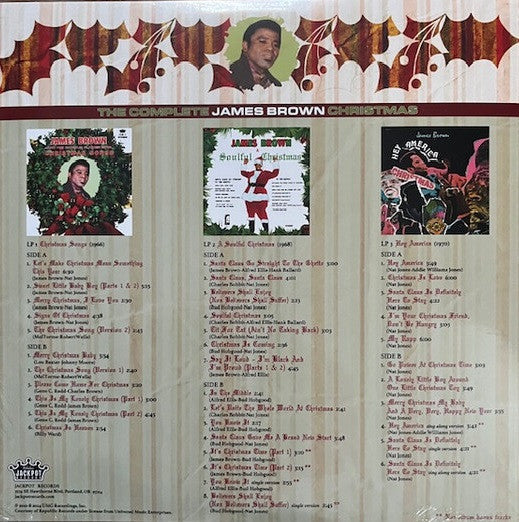 James Brown - The Complete James Brown Christmas (3xVINYL) | Mint (M) Mint (M)-