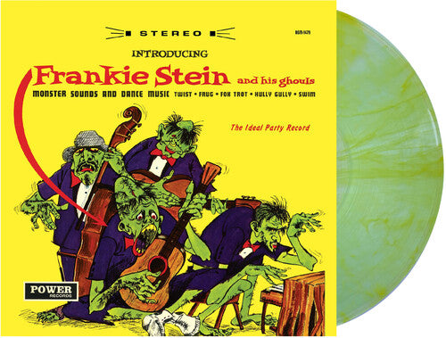 Frankie Stein And His Ghouls - Introducing Frankie Stein And His Ghouls (COKE CLEAR + YELLOW STREAKS VINYL) | Mint (M) Mint (M)-