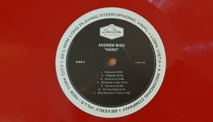 Andrew Bird - Hark! (RED VINYL) | Mint (M) Mint (M)-