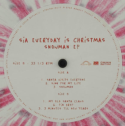 Everyday Is Christmas Snowman EP (COLOR VINYL) |-