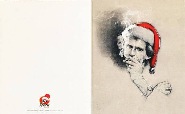Keith Richards - Run Rudolph Run / The Harder They Come / Pressure Drop (Red & Black Splatter Vinyl 12") | Mint (M) Mint (M)-