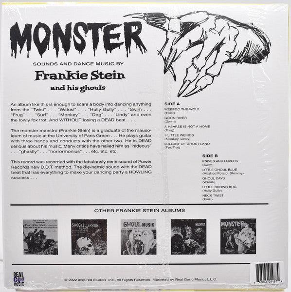 Frankie Stein And His Ghouls - Introducing Frankie Stein And His Ghouls (COKE CLEAR + YELLOW STREAKS VINYL) | Mint (M) Mint (M)-