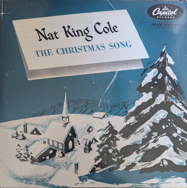 Nat King Cole - The Christmas Song (Baby Blue Colored Vinyl) (7" Single) | Mint (M) Mint (M)-