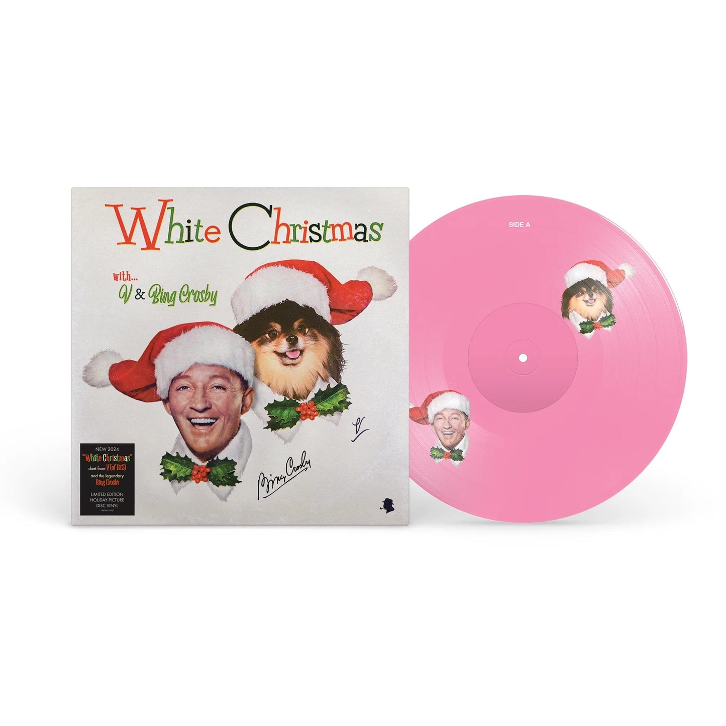 V of BTS x Bing Crosby - White Christmas (PICTURE DISC) | Mint (M) Mint (M)-