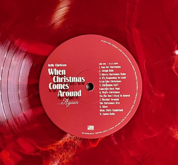 Kelly Clarkson - When Christmas Comes Around...Again (2xRED VINYL) | Mint (M) Mint (M)-