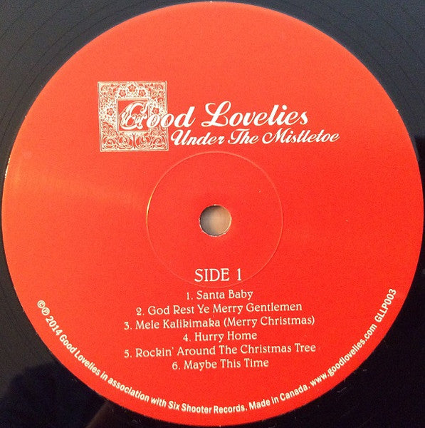 The Good Lovelies - Under The Mistletoe (RED VINYL) | Mint (M) Mint (M)-