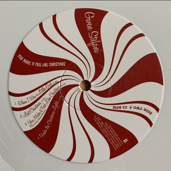 Gwen Stefani - You Make It Feel Like Christmas (2xWHITE VINYL) | Mint (M) Mint (M)-