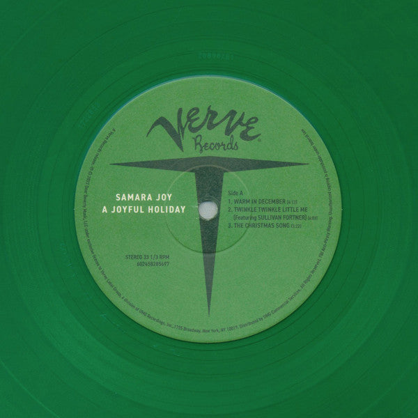 Samara Joy - A Joyful Holiday (COLOR VINYL) | Mint (M) Mint (M)-