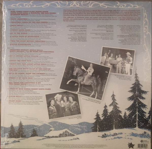 Gene Autry - A Melody Ranch Christmas (WHITE) | Mint (M) Mint (M)-