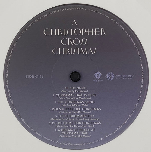 Christopher Cross - A Christopher Cross Christmas (RSD BLACK FRIDAY VINYL) | Mint (M) Mint (M)-