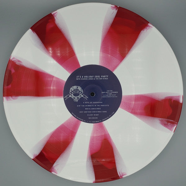 Sharon Jones & The Dap-Kings - It's A Holiday Soul Party (CANDY CANE VINYL)*DISCOUNTED* |-