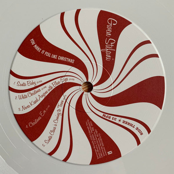 Gwen Stefani - You Make It Feel Like Christmas (2xWHITE VINYL) | Mint (M) Mint (M)-