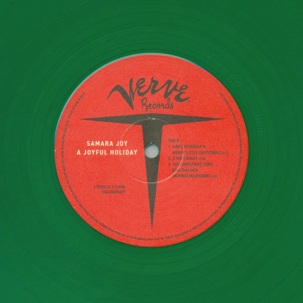 Samara Joy - A Joyful Holiday (COLOR VINYL) | Mint (M) Mint (M)-