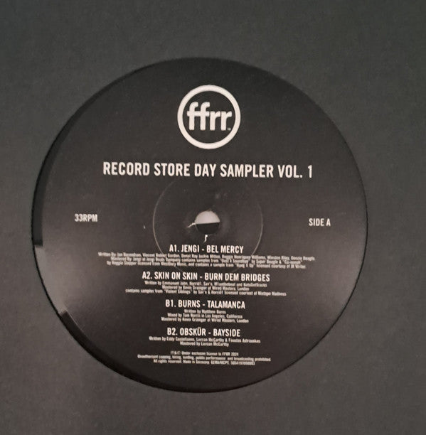 Various - Record Store Day Sampler Vol. 1 | Mint (M) Mint (M)-