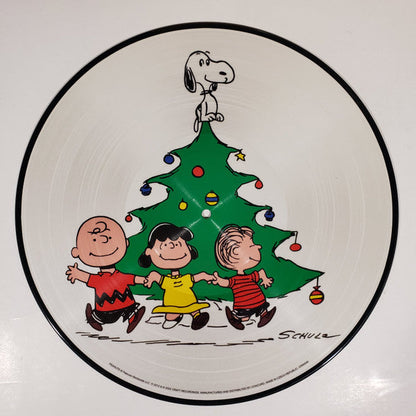 Vince Guaraldi Trio - A Charlie Brown Christmas (PICTURE VINYL) | Mint (M) Excellent (EX)-