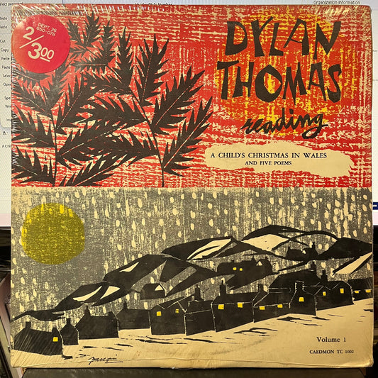 Dylan Thomas - Reading Volume 1 (VINYL) | Mint (M)-