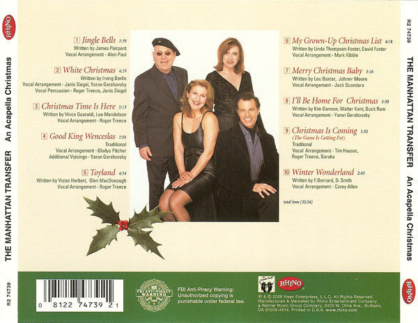 An Acapella Christmas (CD) | Mint (M) Mint (M)-