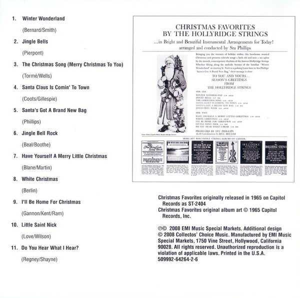 Christmas Favorites *CD* | Mint (M) Mint (M)-
