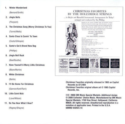 Christmas Favorites *CD* | Mint (M) Mint (M)-