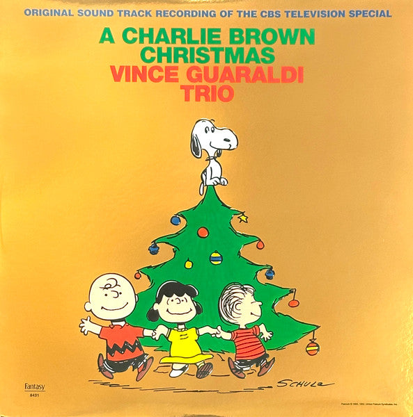Vince Guaraldi Trio - A Charlie Brown Christmas (PICTURE VINYL) | Mint (M) Excellent (EX)-