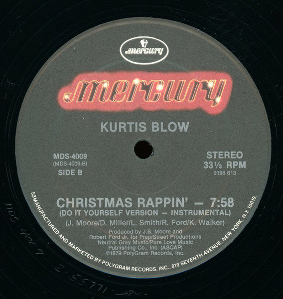 Christmas Rappin' (VINYL) | Mint (M)-