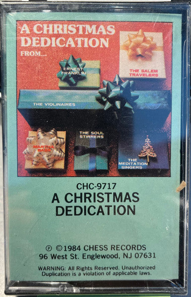 Various - A Christmas Dedication (CASSETTE) | Mint (M) Mint (M)-